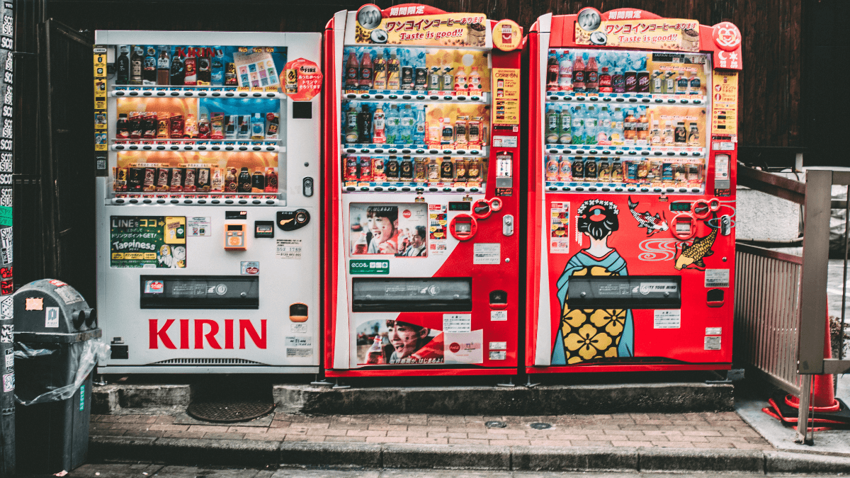 Used Panties Vending Machine in Japan