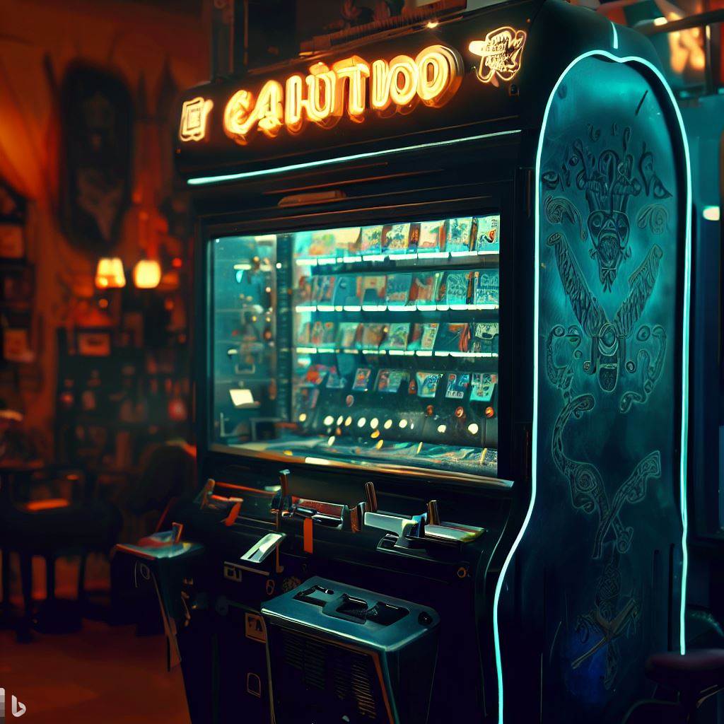 get what you get tattoo vending machine near me