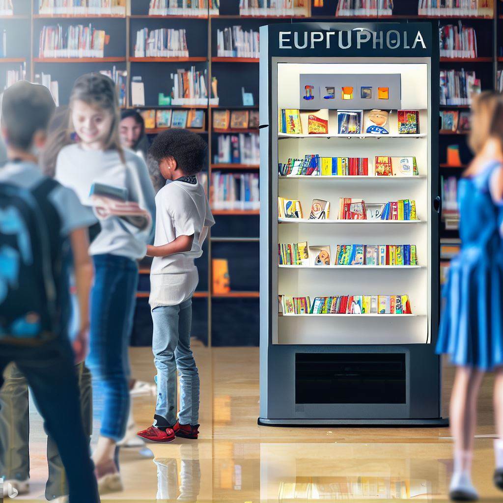 Edutopia Book Vending Machine