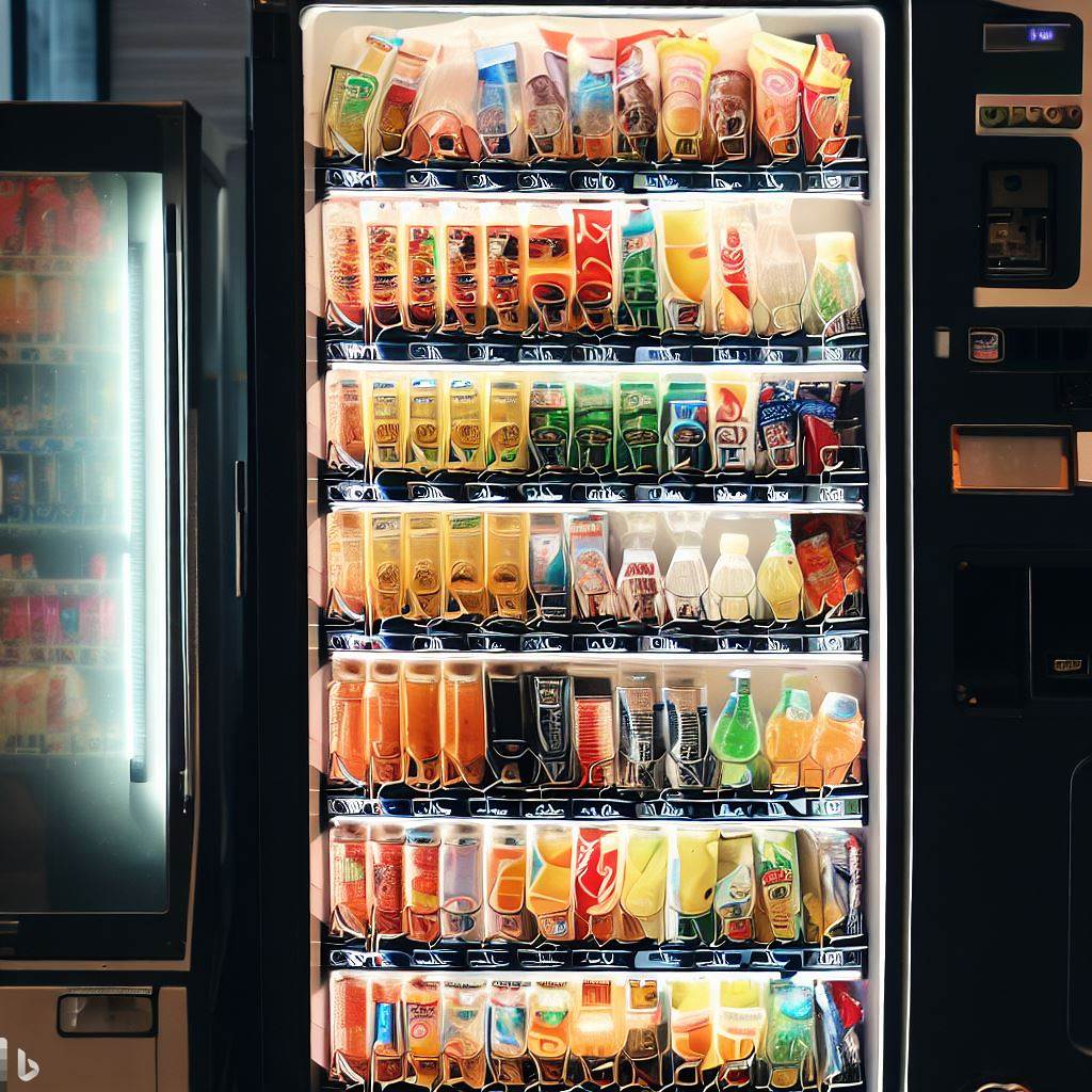 Snack and Drink Vending Machine