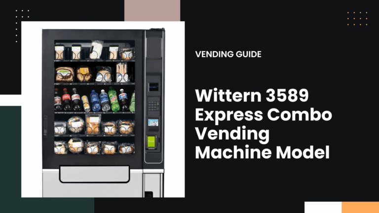 Wittern 3589 Express Combo Vending Machine Model