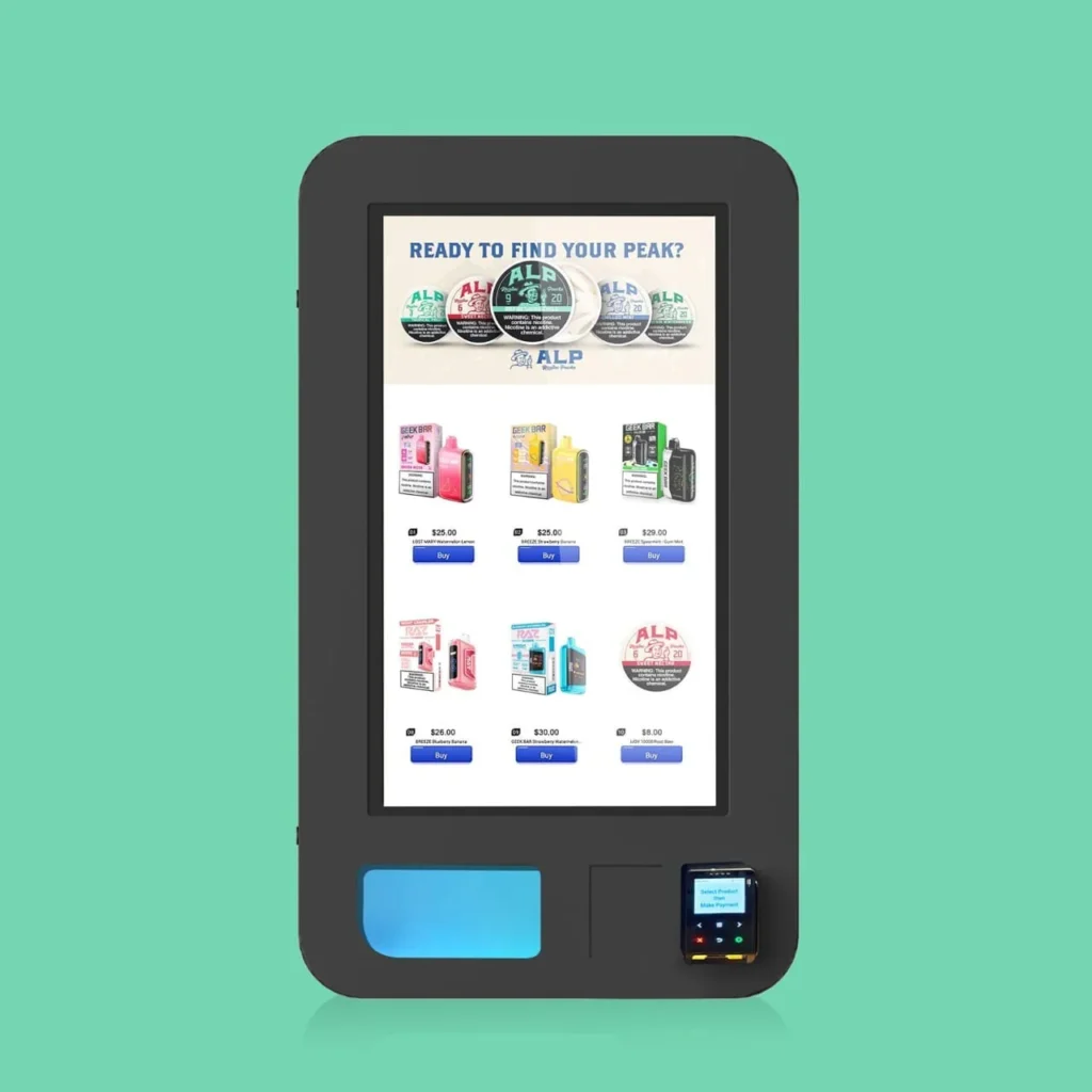 vapetm vending machine slim wall