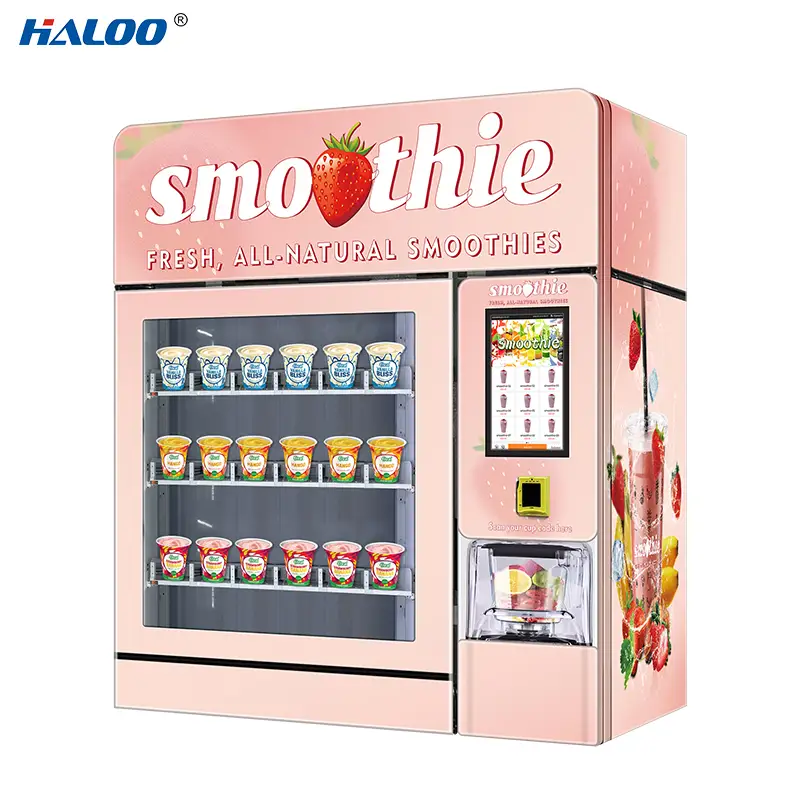 Haloo Frozen-fruit Smoothie Vending Machine