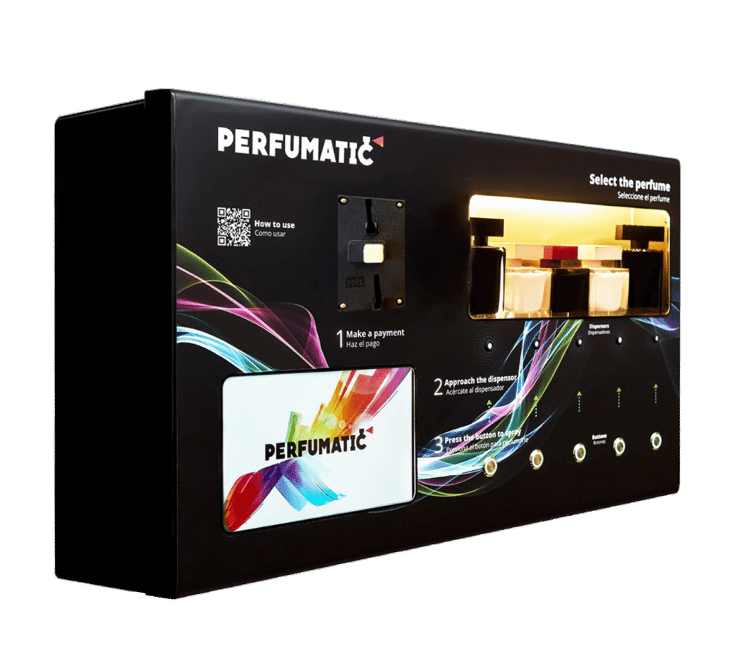 Perfumatic (Perfuma) vending machine