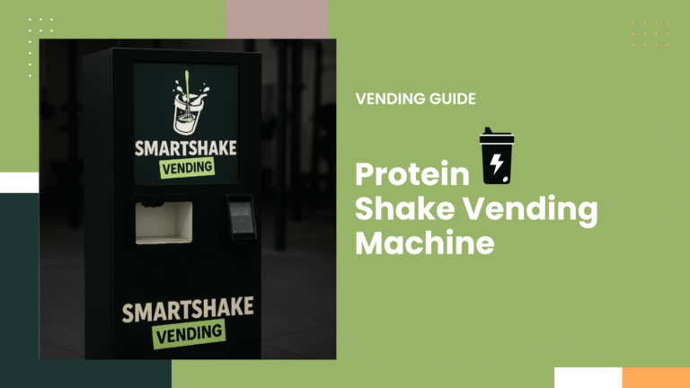 Protein Shake Vending Machine