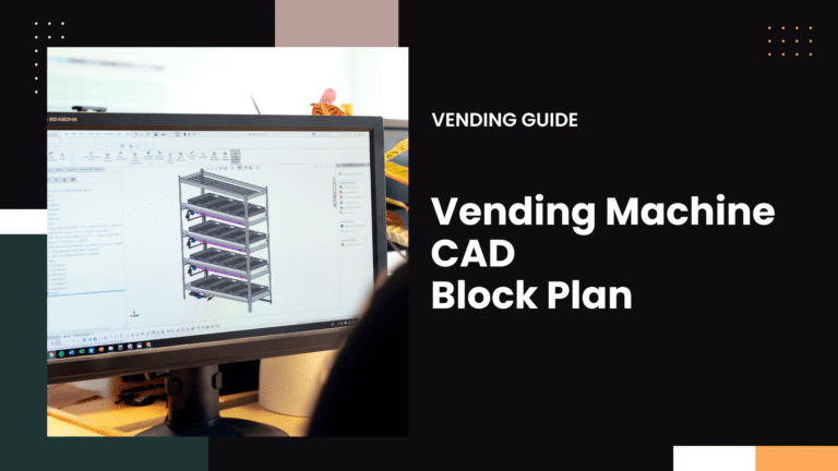Vending Machine CAD Block Plan