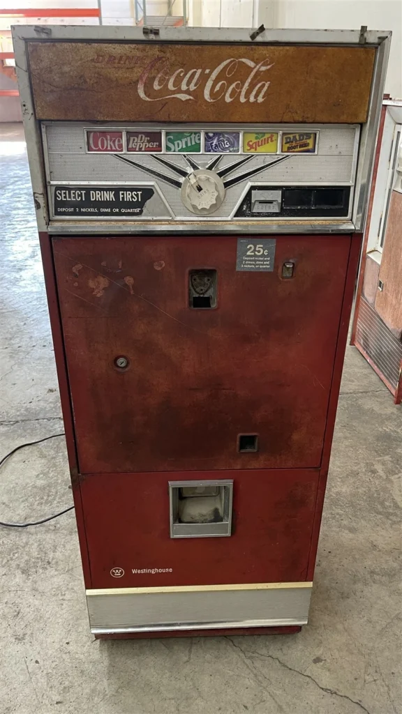Vintage Westinghouse WB60-k6-d coca cola Vending Machine