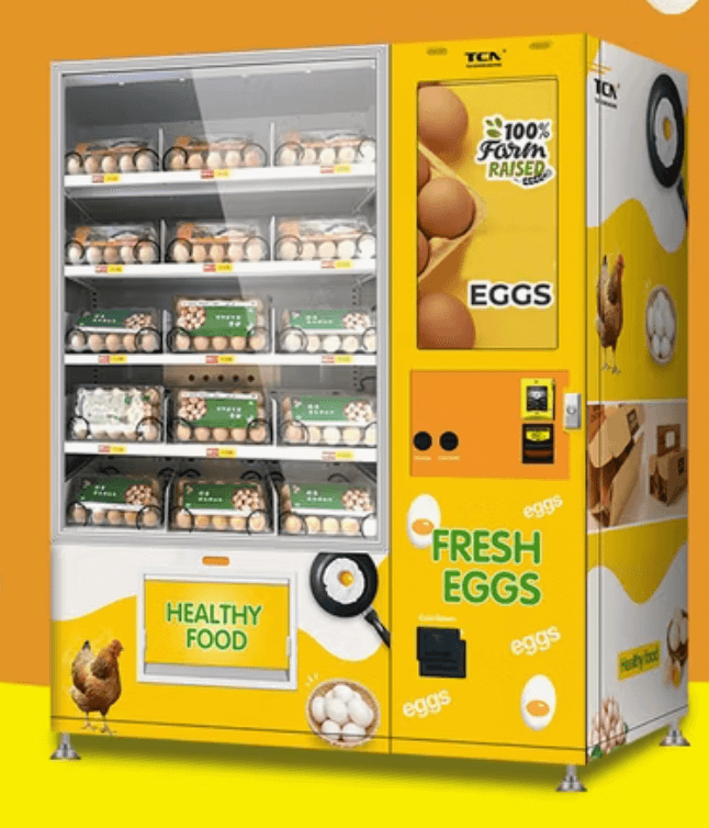 Weimi Smart Egg Vending Machine with Cooling Lockers