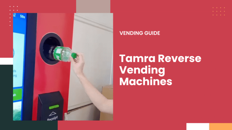 how does tamra reverse vending machines use barcode system