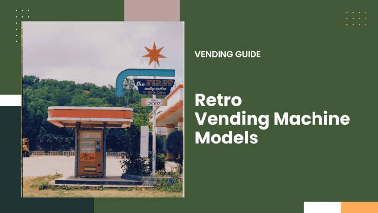 Retro Vending Machine | Soda, Pepsi & Classic Cigarette Models