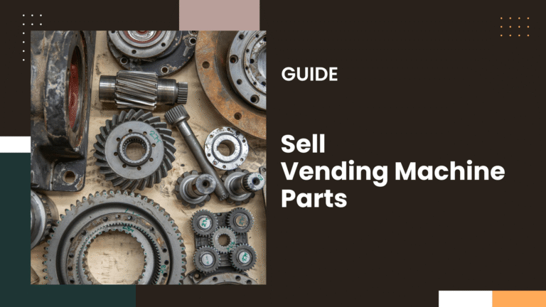 can vending machine be sold for parts