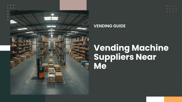 vending machine suppliers near me