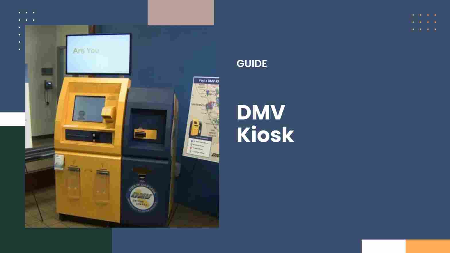 DMV Kiosk Near Me USA | Find Fast Vehicle Services & Locations